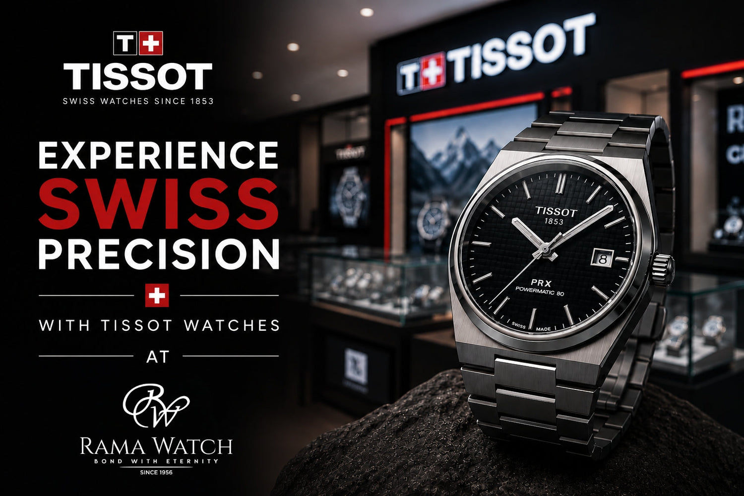 Experience Swiss Precision with Tissot Watches at Rama Watch