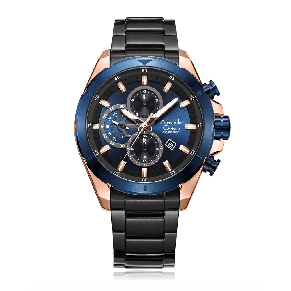 6508MCBBRBUBU Men's Chronograph Quartz Watch 45mm