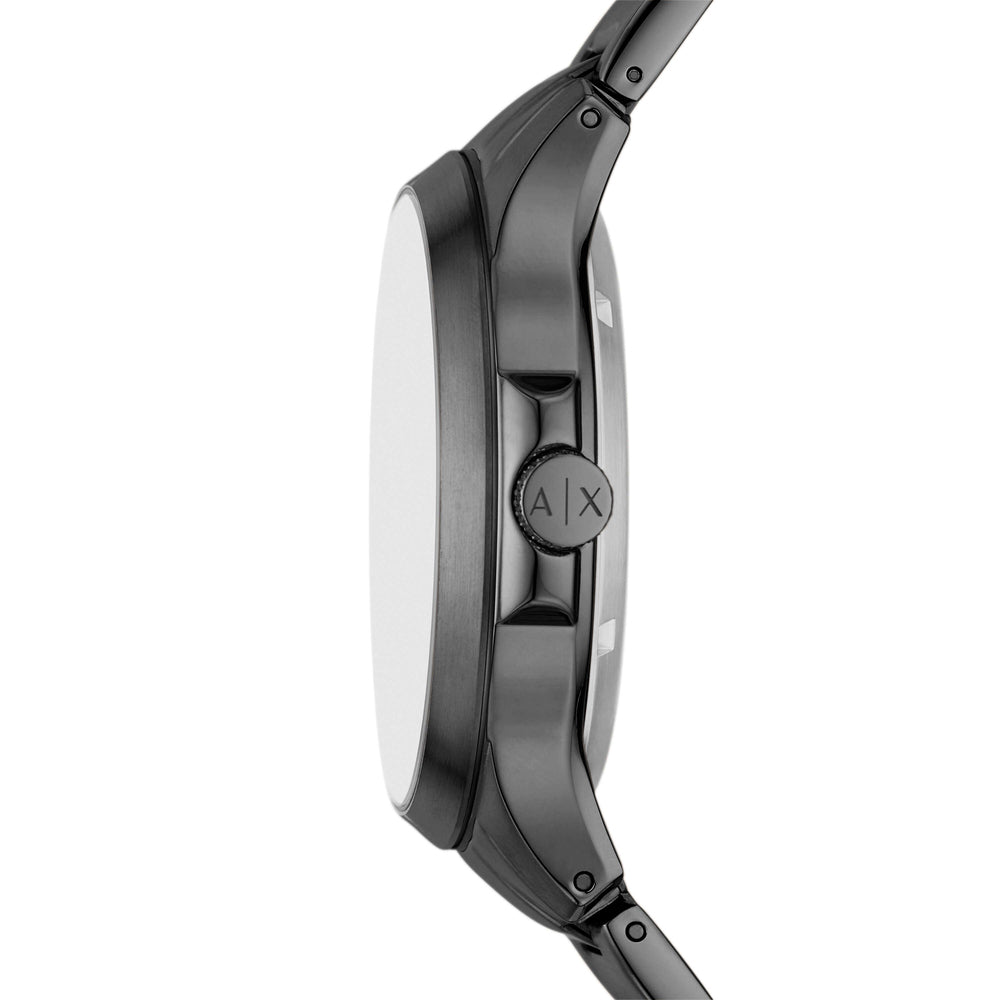 Automatic Gunmetal Stainless Steel Watch