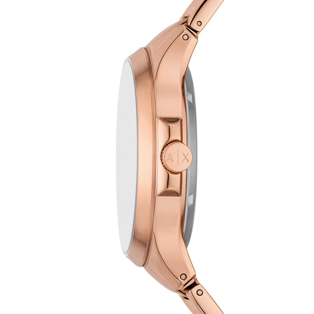 Automatic Rose Gold-Tone Stainless Steel Watch