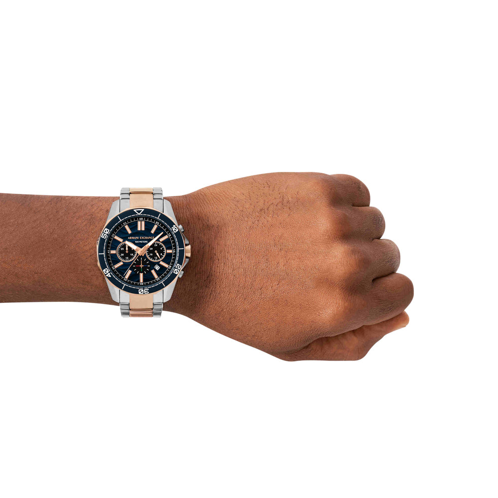 Chronograph Two-Tone Stainless Steel Watch