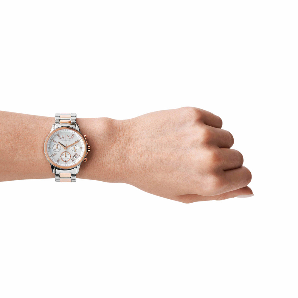 Chronograph Two-Tone Stainless Steel Watch