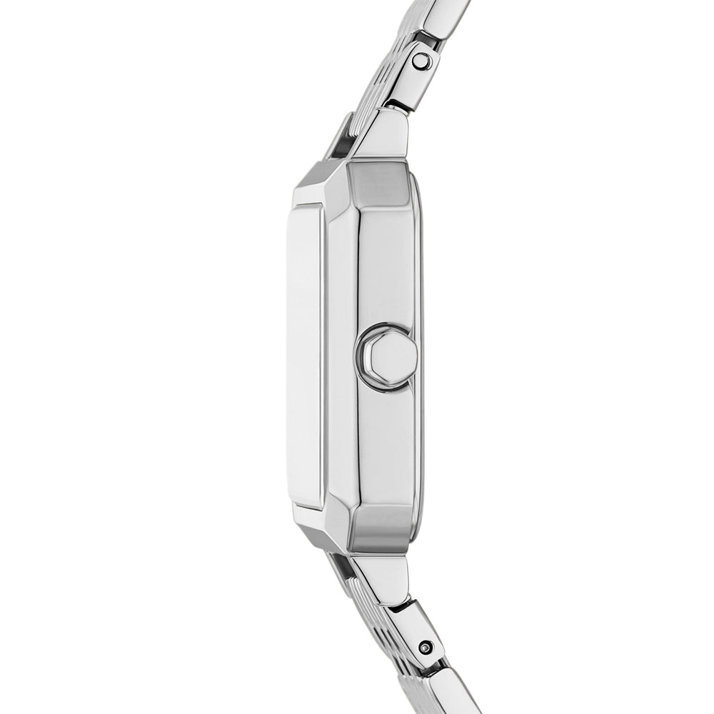 Three-Hand Stainless Steel Watch