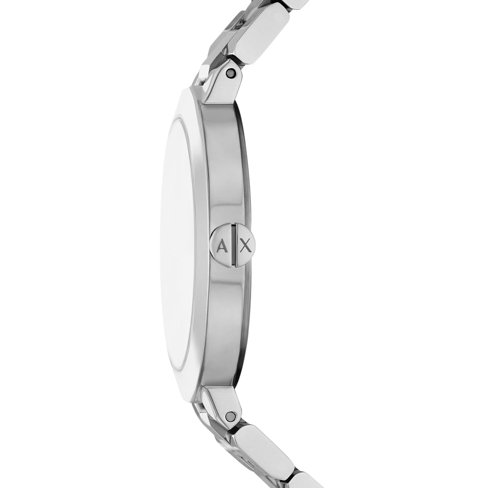 Two-Hand Stainless Steel Watch