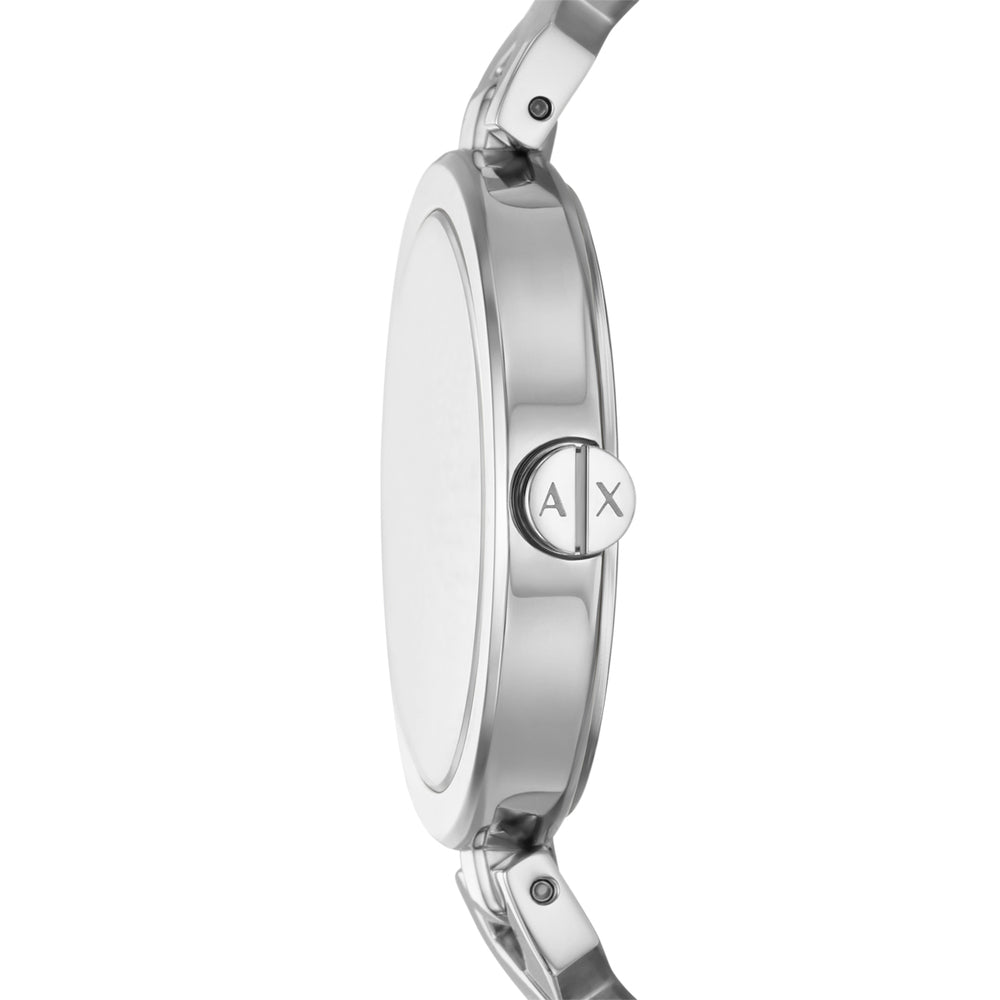 Two-Hand Stainless Steel Watch