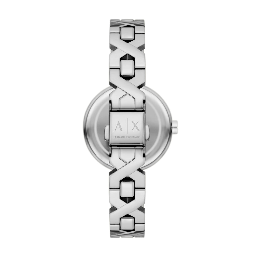Two-Hand Stainless Steel Watch