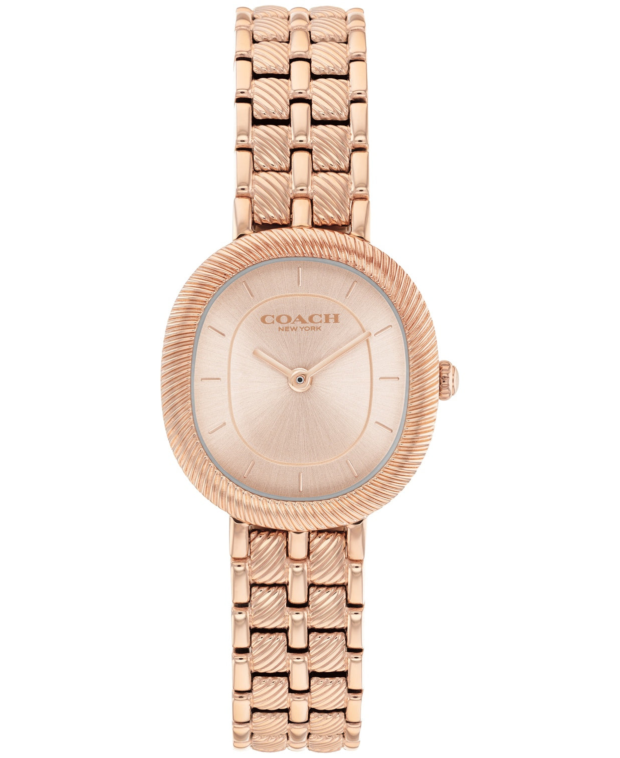Harlow Women Quartz Rose Gold Dial Analog Stainless Steel Watch