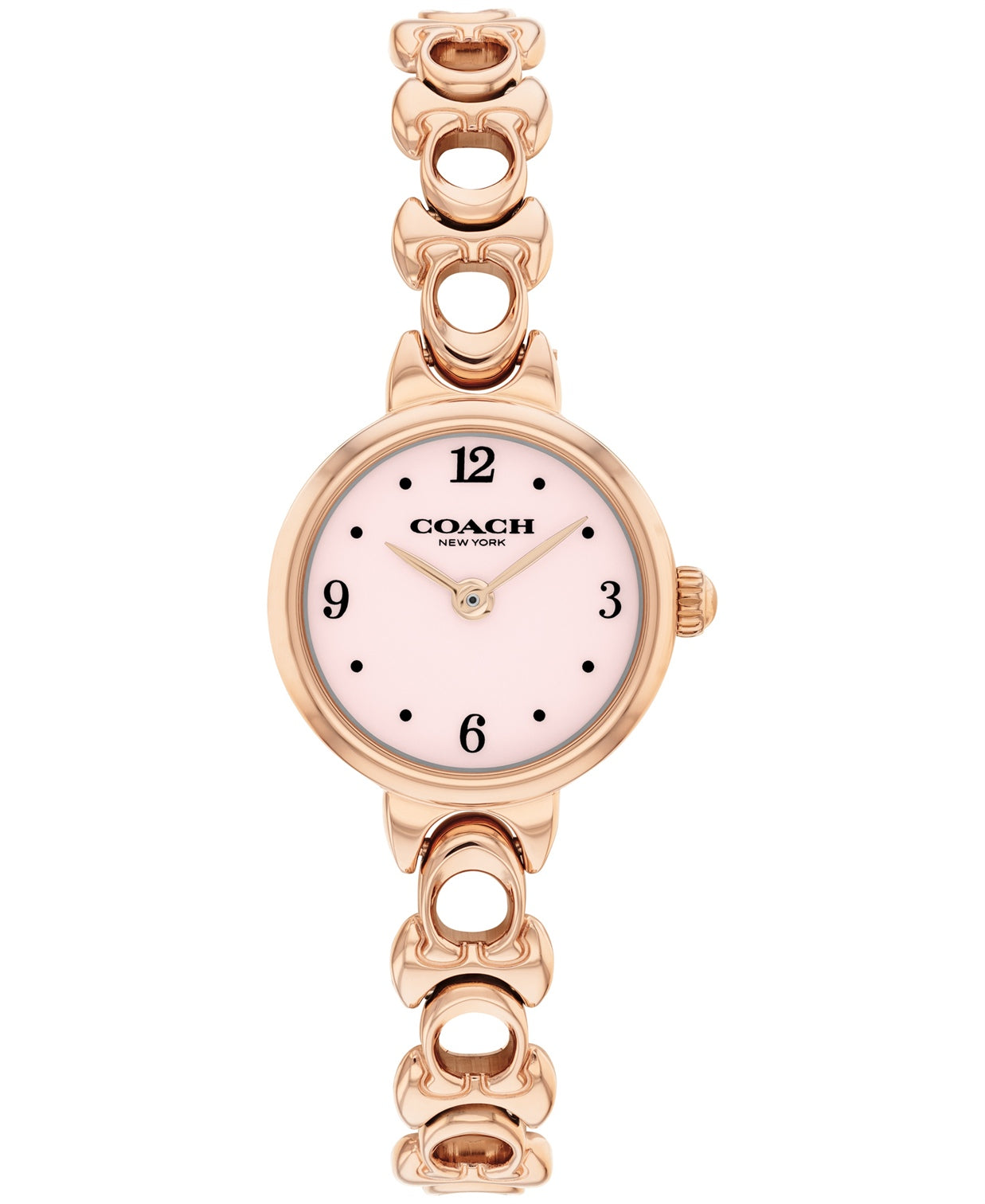 Iris Women Quartz Pink Dial Analog Stainless Steel Watch