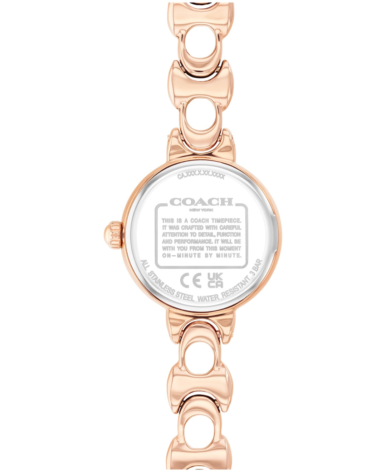 Iris Women Quartz Pink Dial Analog Stainless Steel Watch