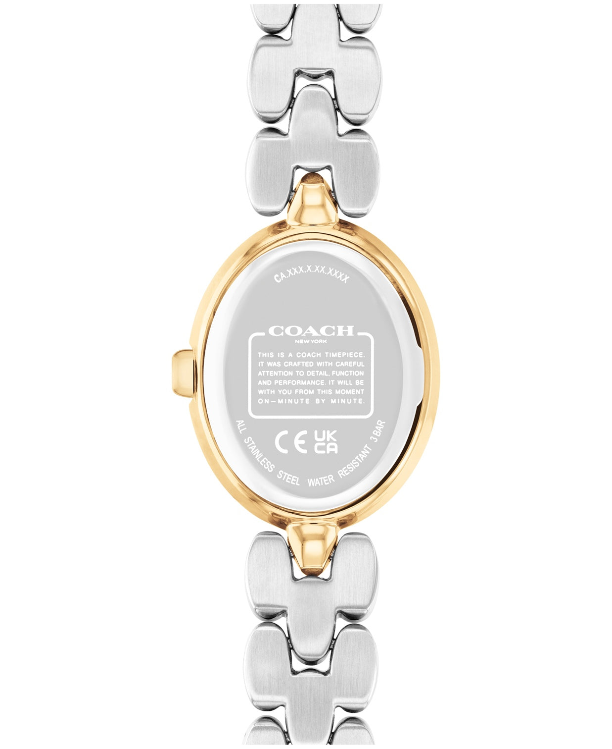 Sammy Women Quartz White Dial Analog Stainless Steel Watch