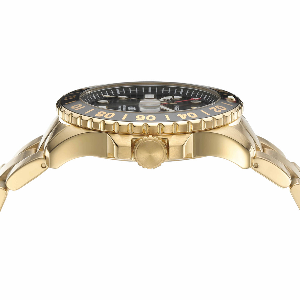 Blue GMT Gold-Tone