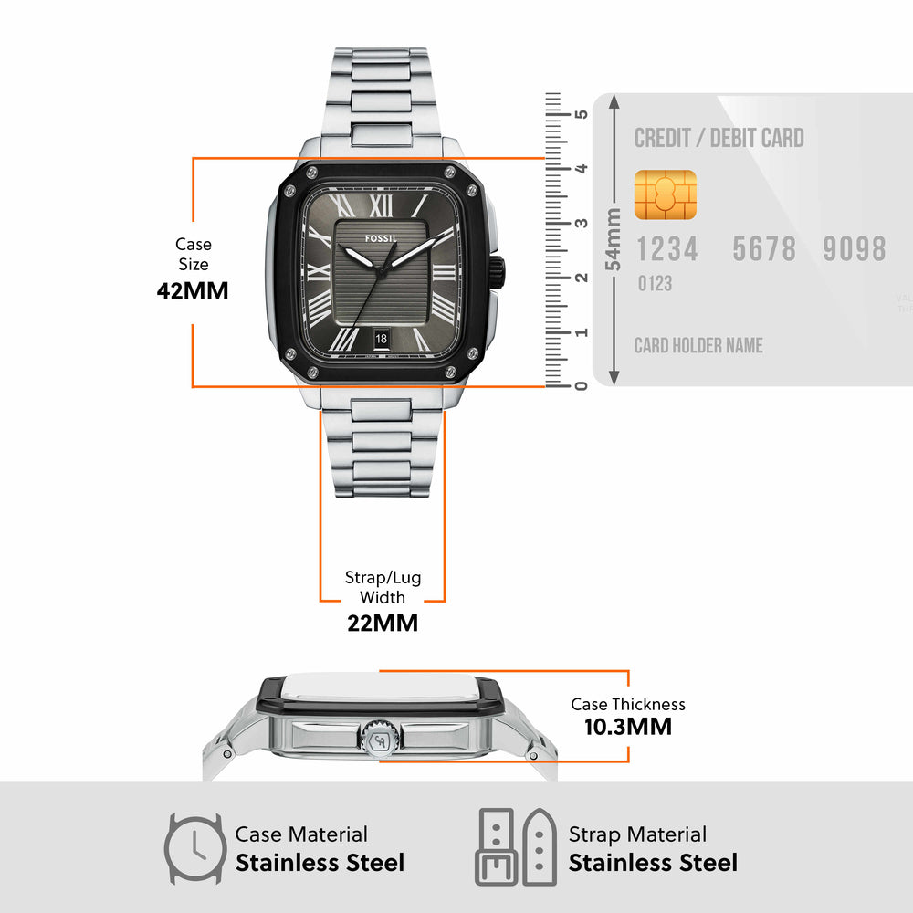 Crosby Three-Hand Date