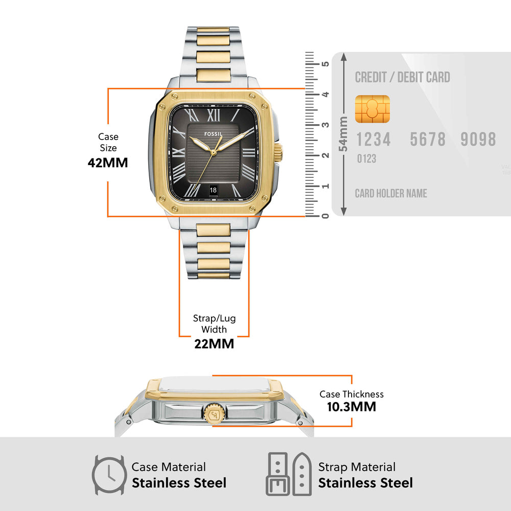 Crosby Three-Hand Date
