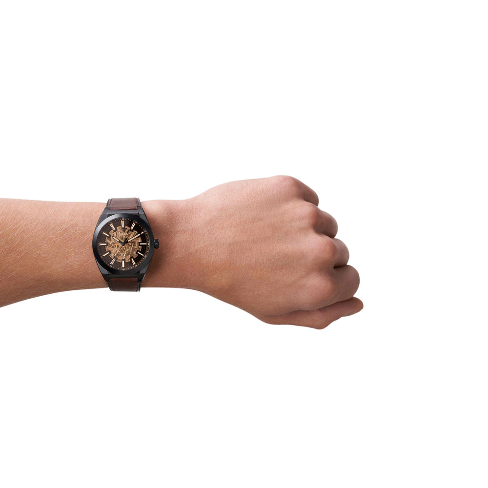 Everett Automatic Dark Brown LiteHide™