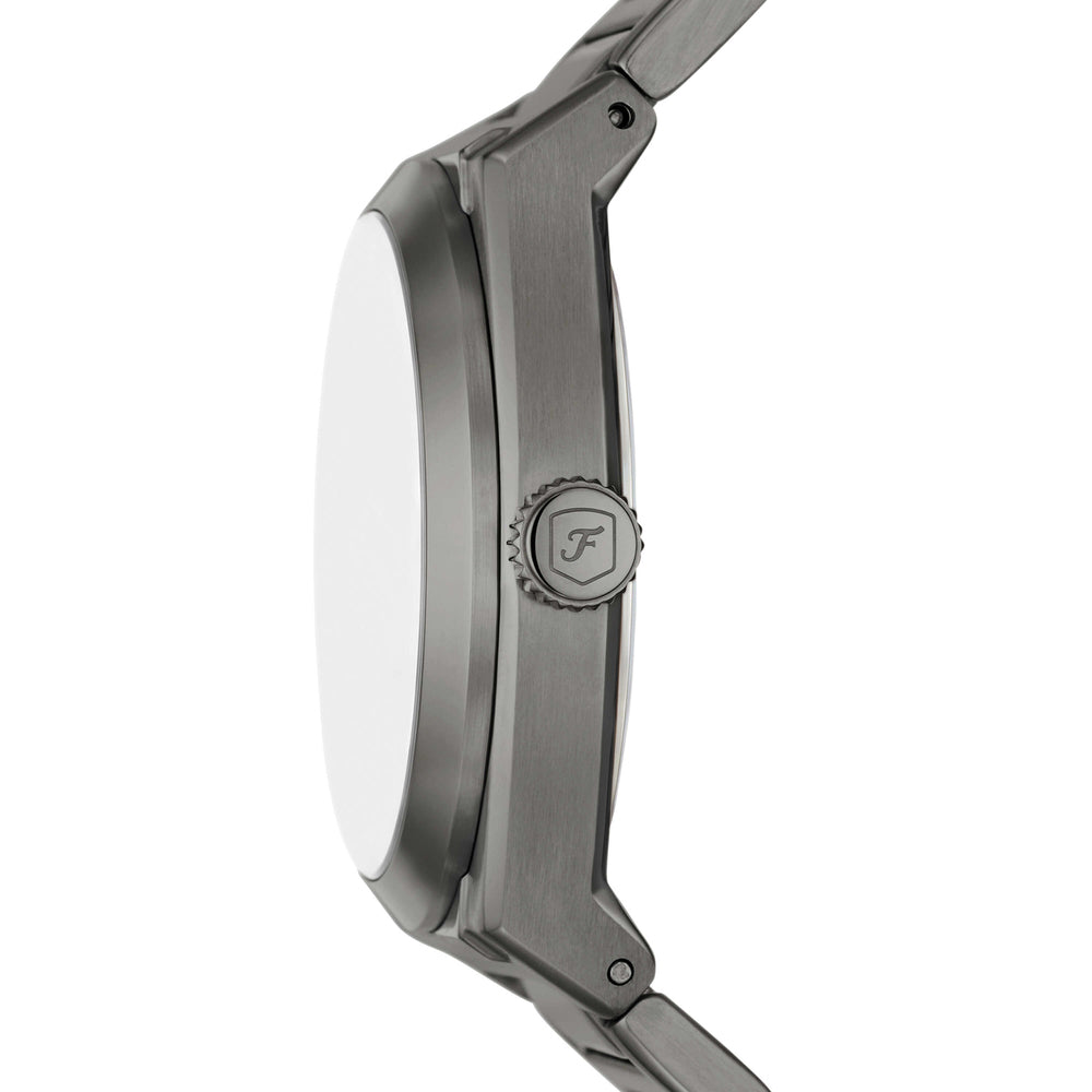 Everett Three-Hand Date Gunmetal
