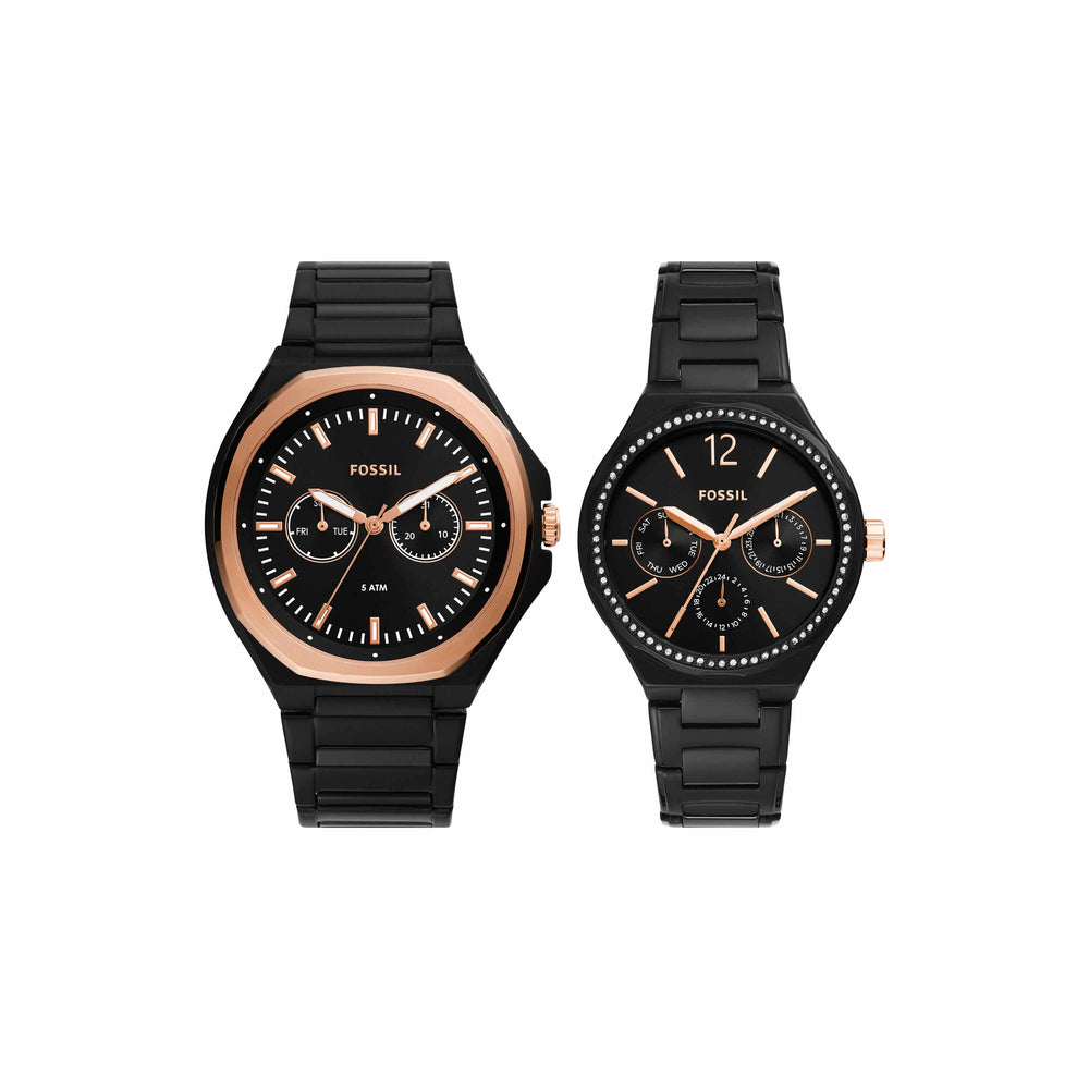 His and Her Multifunction Black