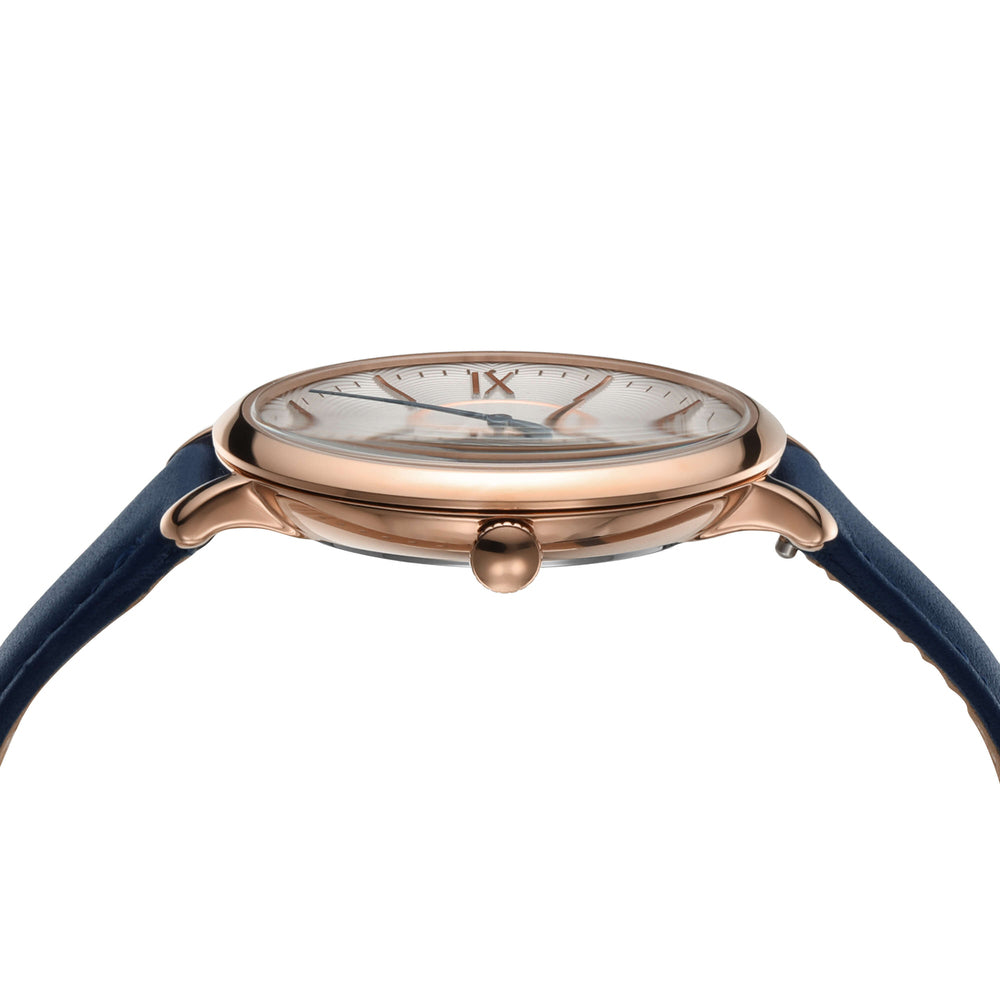 Jacqueline Navy Leather