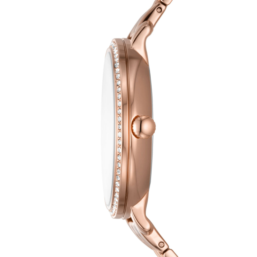Jacqueline Sun Moon Multifunction Rose Gold-Tone
