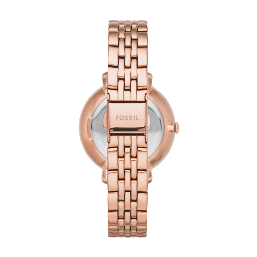 Jacqueline Three-Hand Rose Gold-Tone
