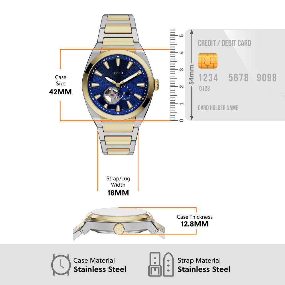 Men's Everett Automatic Two-Tone