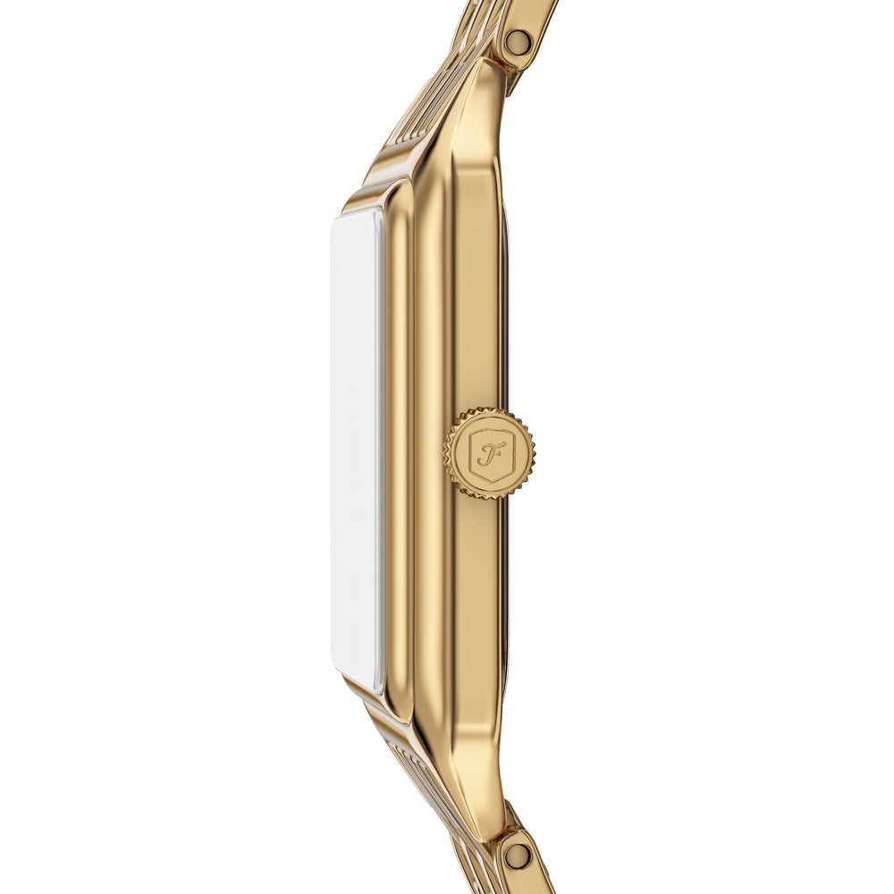 Raquel Three-Hand Date Gold-Tone