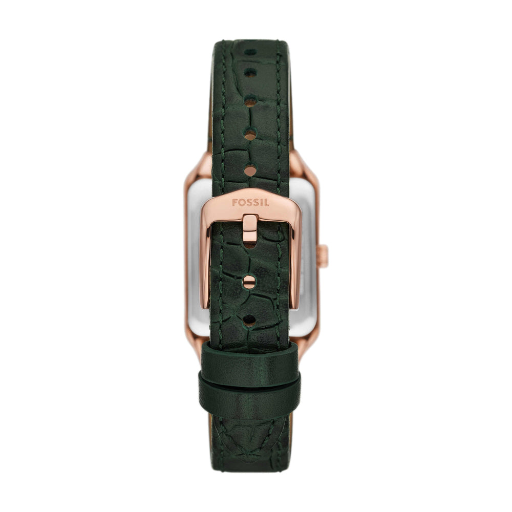 Raquel Three-Hand Date Green Croco LiteHide™