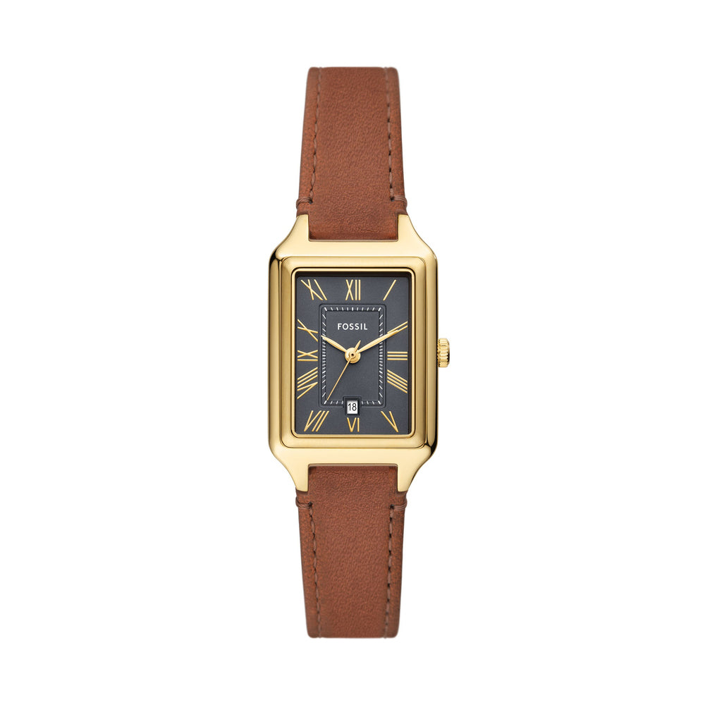 Raquel Three-Hand Date Medium Brown