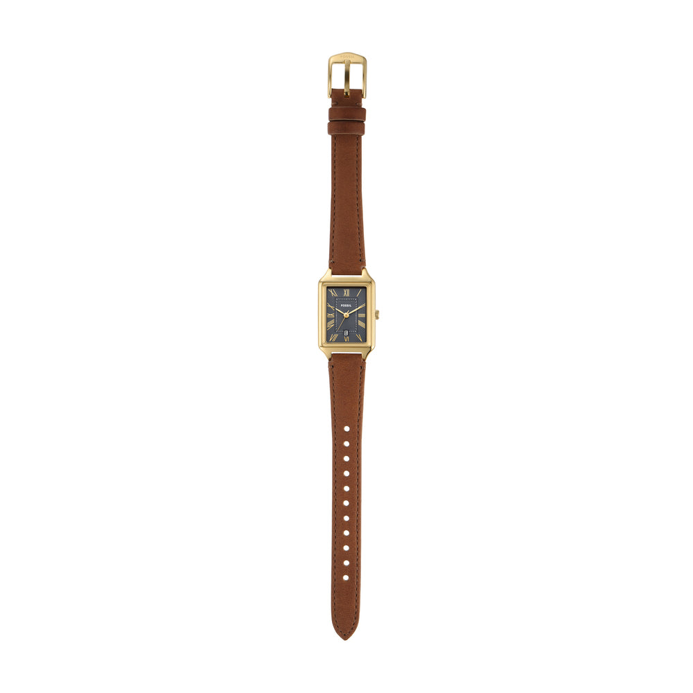 Raquel Three-Hand Date Medium Brown