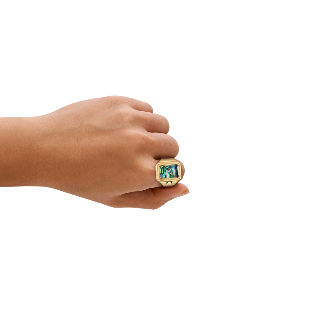 Raquel Watch Ring Two-Hand