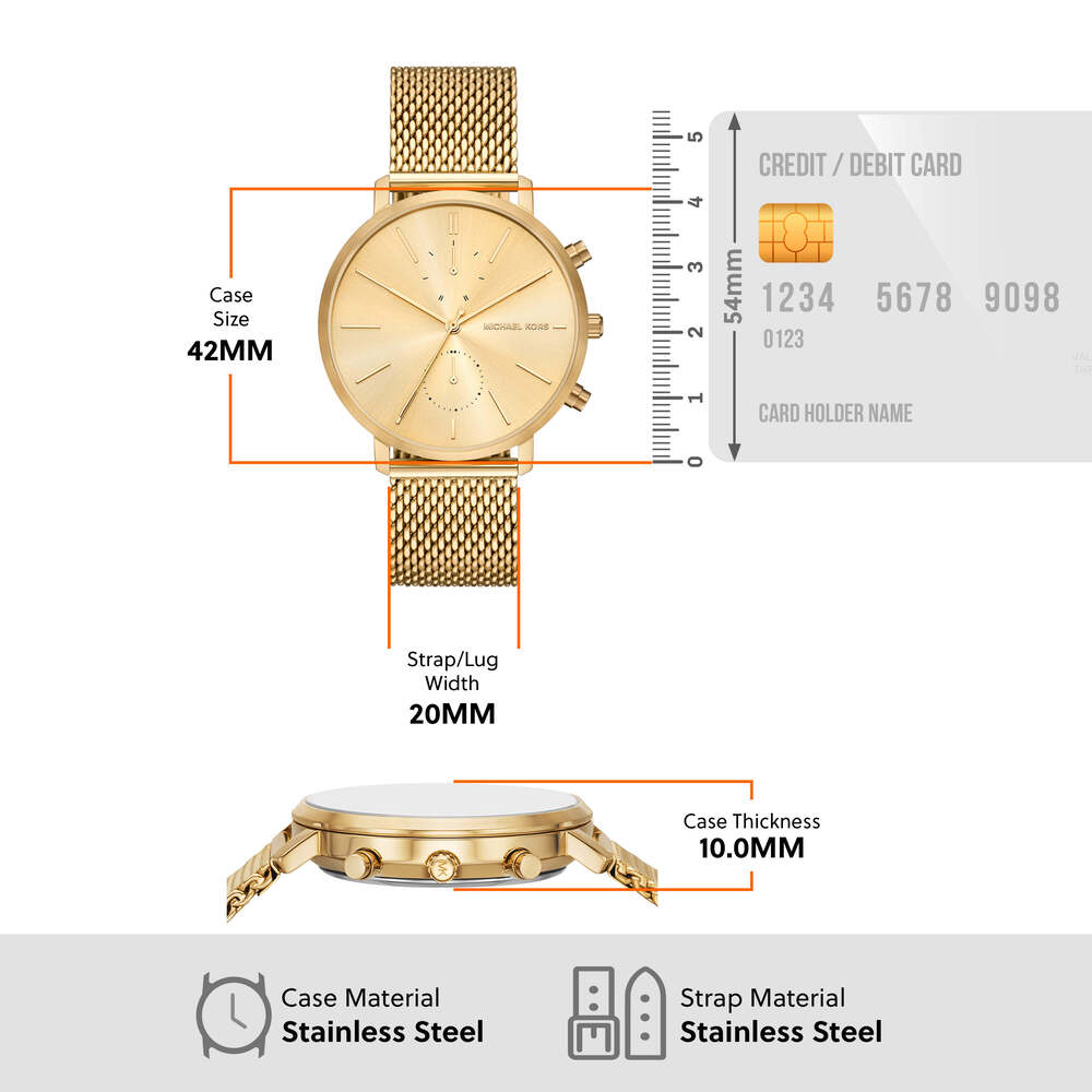 Blake Multifunction Stainless Steel Watch