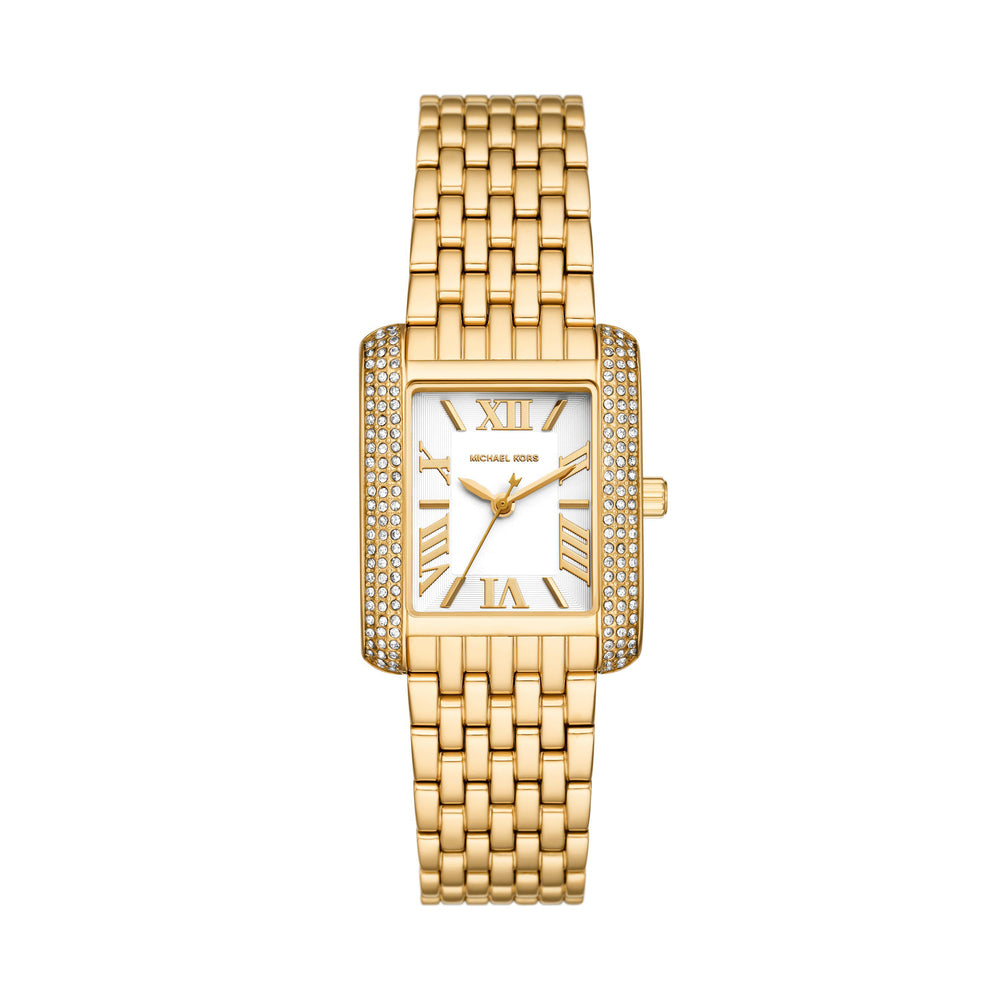 Emery Three-Hand Gold-Tone Stainless Steel Watch