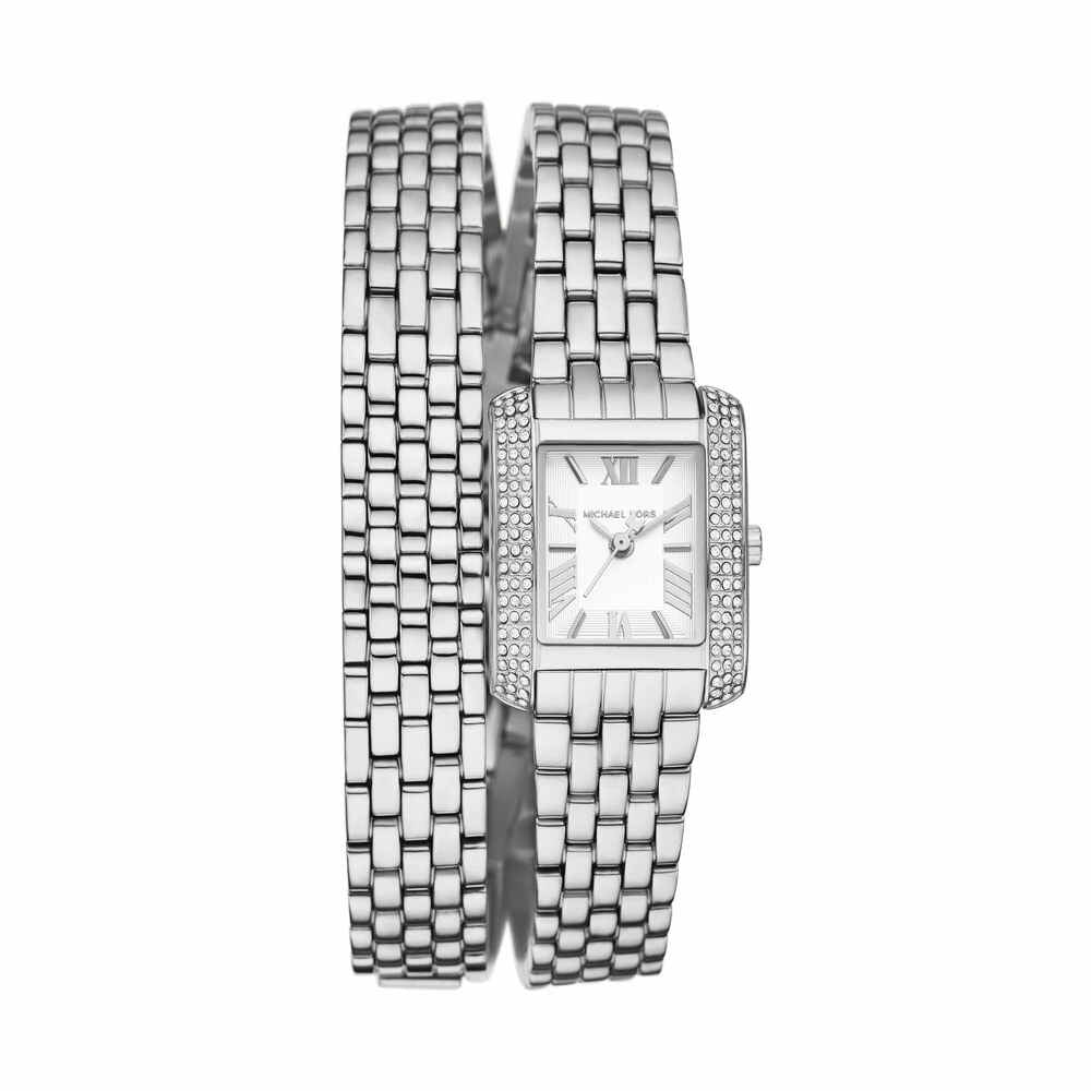 Emery Three-Hand Stainless Steel Watch