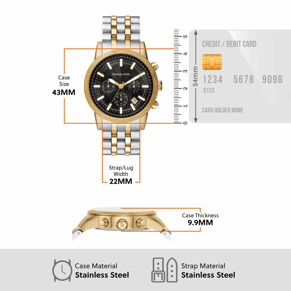 Hutton Chronograph Two-Tone Stainless Steel Watch