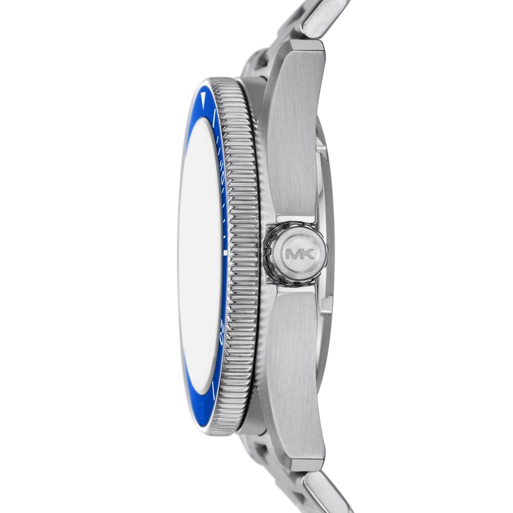 Maritime Three-Hand Date Stainless Steel Watch