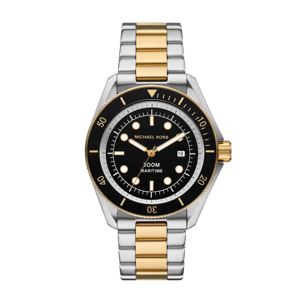 Maritime Three-Hand Two-Tone Stainless Steel Watch
