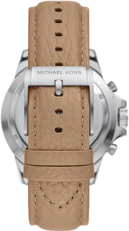 Men's Everest Chronograph Camel Leather Watch