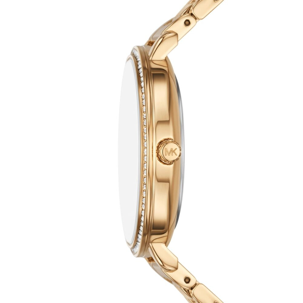Pyper Three-Hand Gold-Tone Alloy Watch