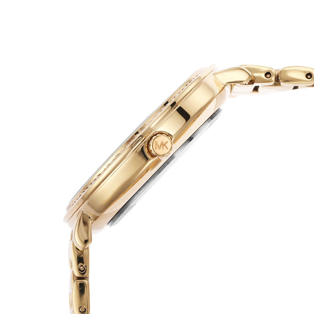 Pyper Three-Hand Gold-Tone Alloy Watch