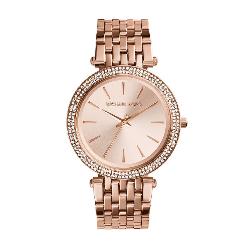 Rose Gold-Tone Glitz Darci Watch