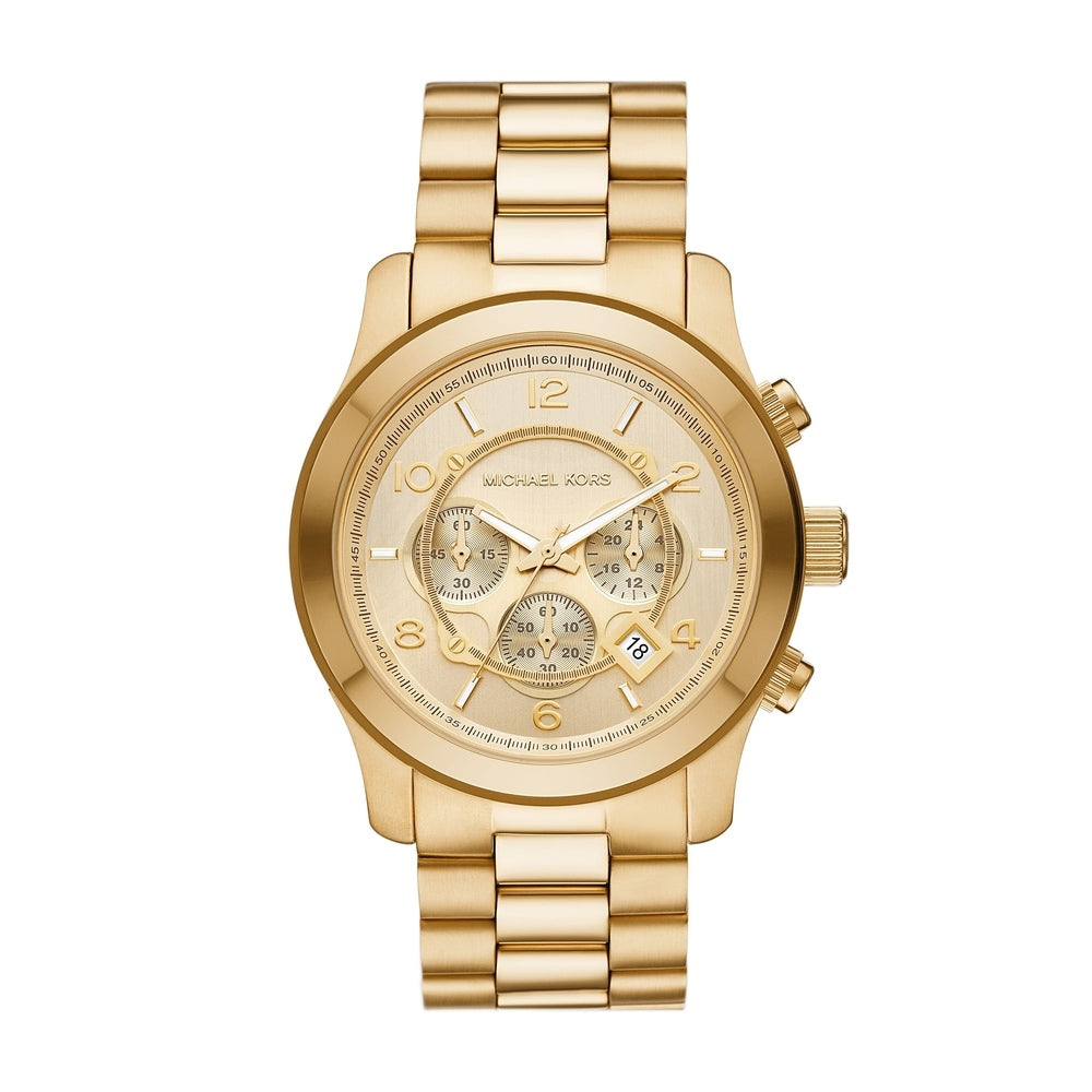 Runway Chronograph Gold-Tone Stainless Steel Watch
