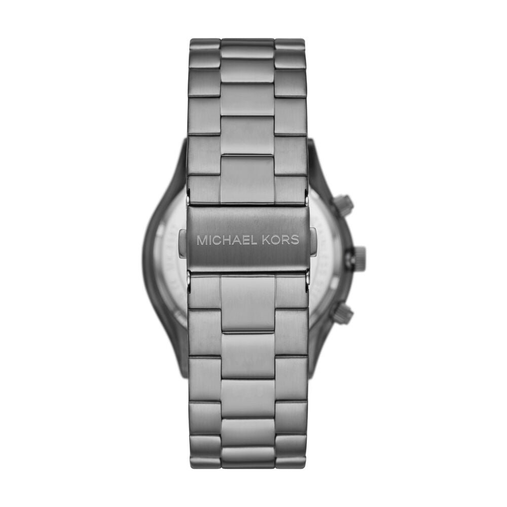 Slim Runway Chronograph Gunmetal Stainless Steel Watch