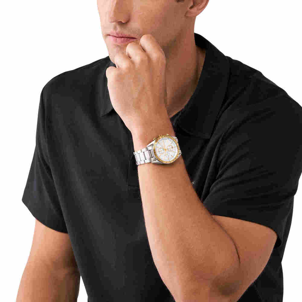 Warren Chronograph Stainless Steel Watch