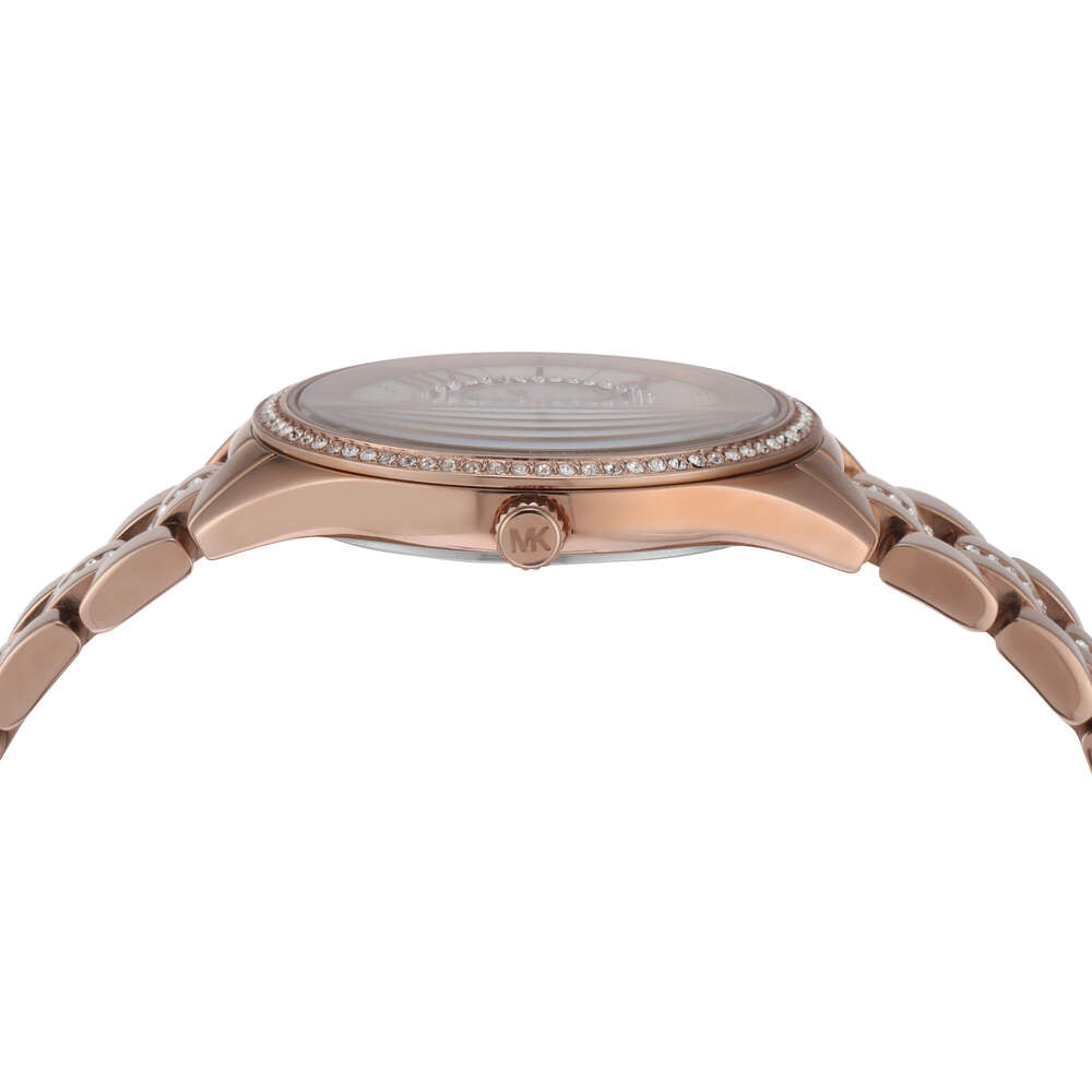 Women's Lauryn Three-Hand Rose Gold-Tone Stainless Steel Watch