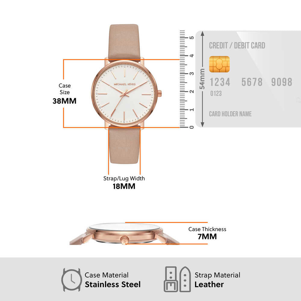 Women's Leather Pyper Watch