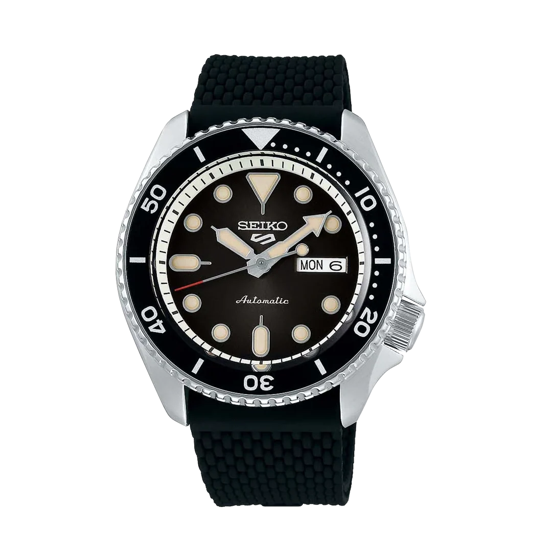 seiko 5 sports black dial srpd73k2