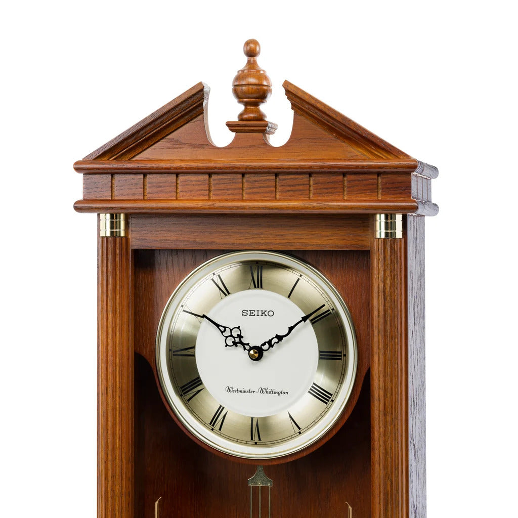 Dual Chime Oak Wood Musical Pendulum