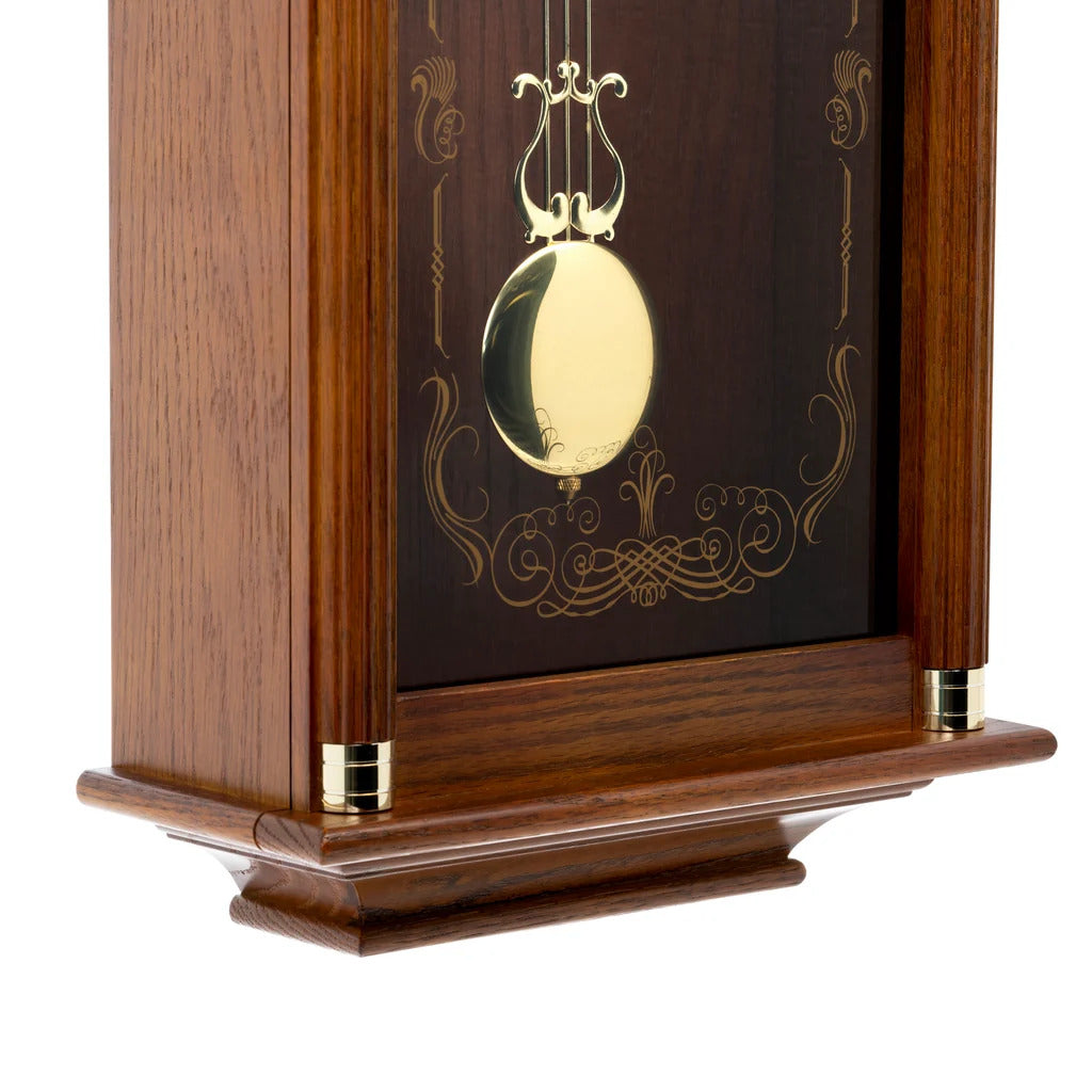 Dual Chime Oak Wood Musical Pendulum