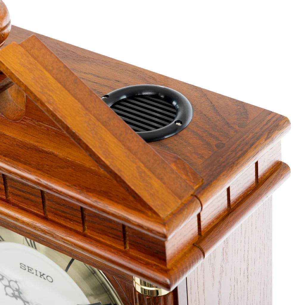 Dual Chime Oak Wood Musical Pendulum