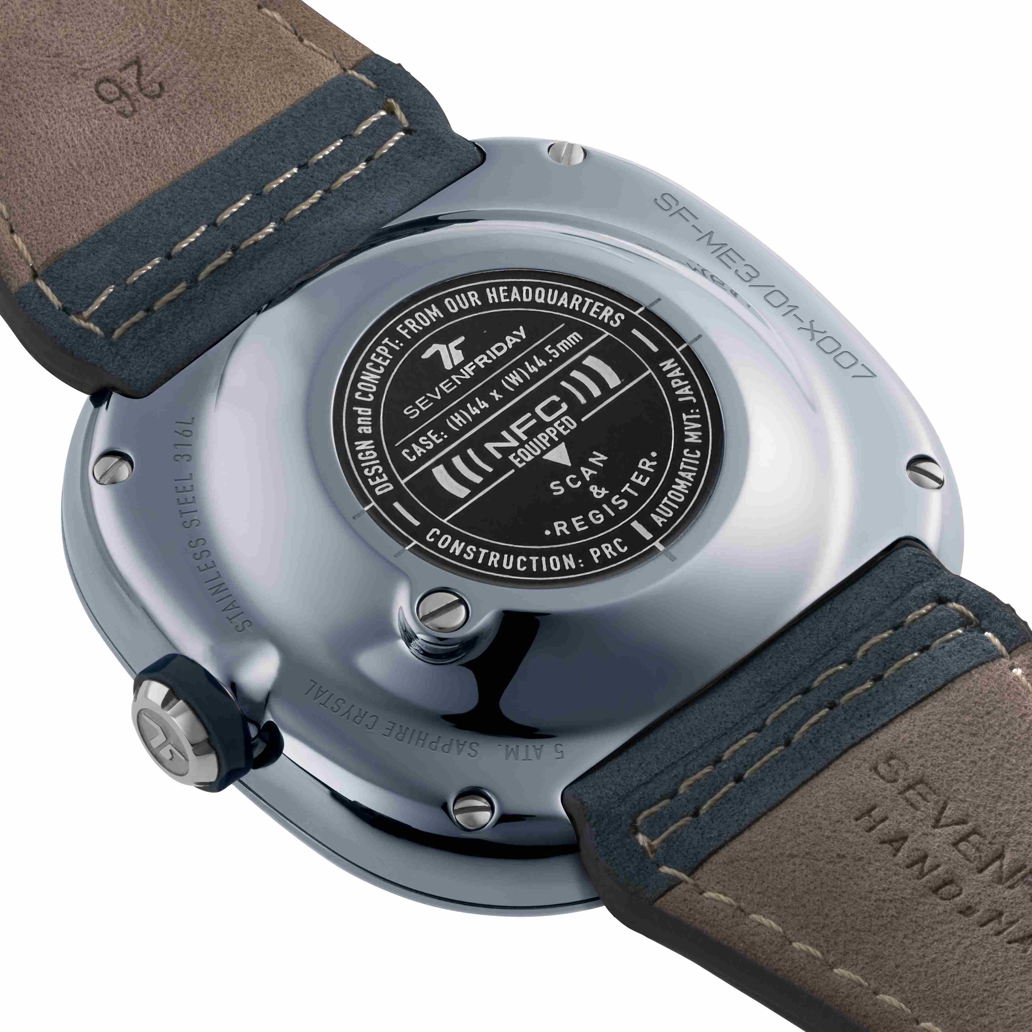Sevenfriday Blue Stone ME3/01