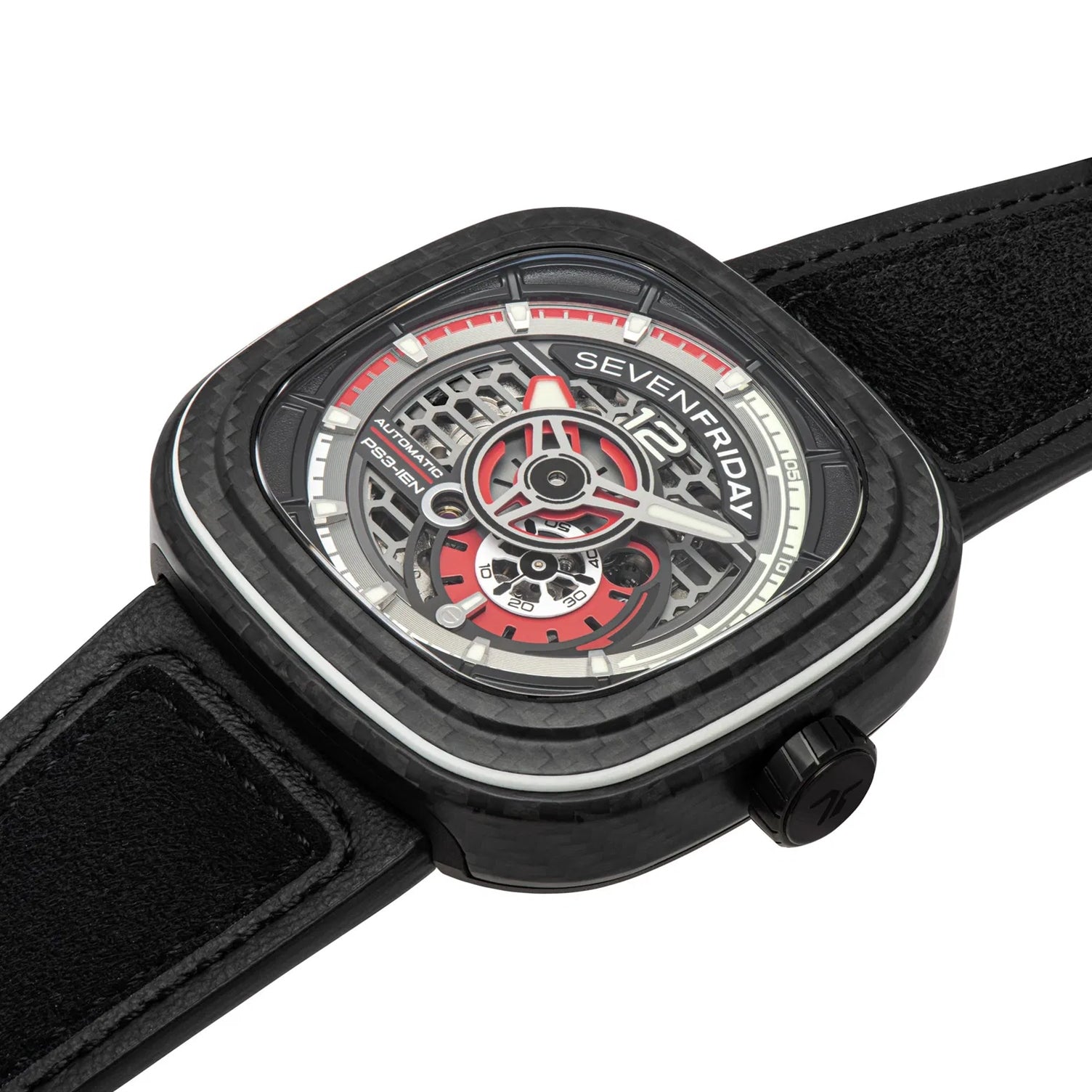 Sevenfriday Ruby Carbon PS3/02
